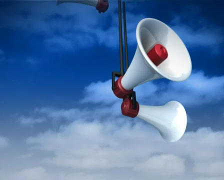 Megaphones Stock Footage 451455