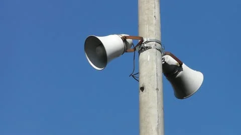 Megaphones Stock Footage 22101507