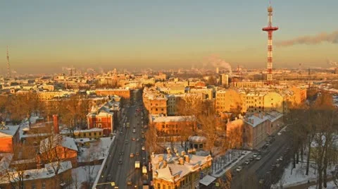 Megapolis 動画素材 18195766