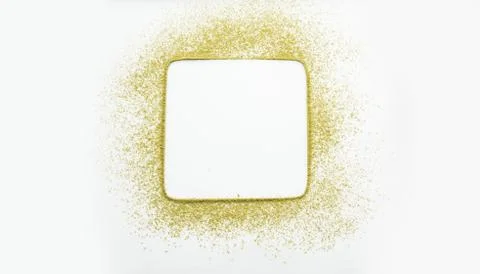 Mehandi or HeenaPowder Ring on the white background, selective focus Stock Photos