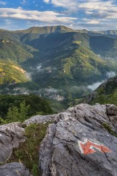 The mehedinti mountains Stock Photos