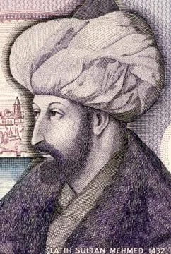 Mehmed the Conqueror Stock Illustration