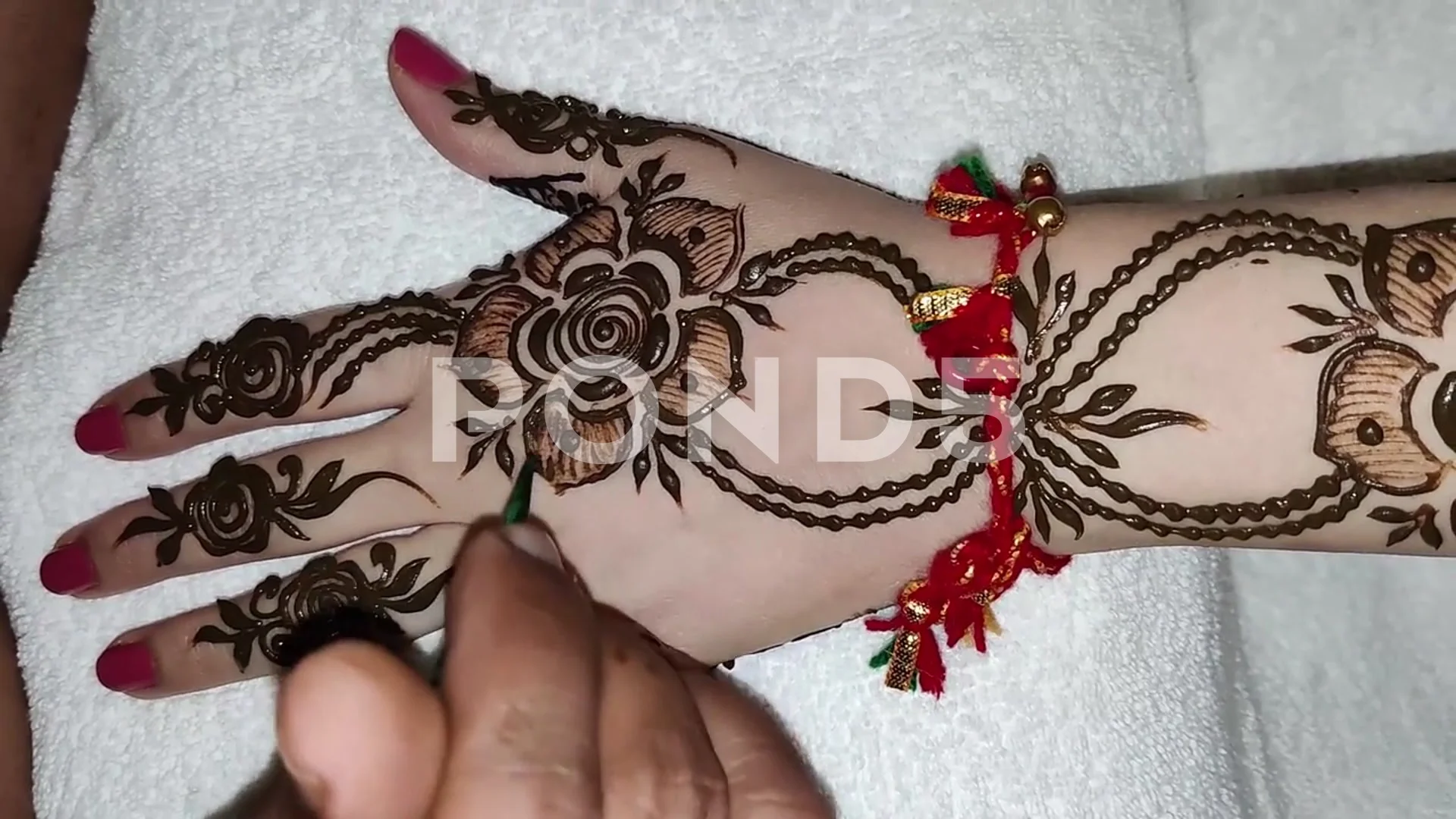 New simple front hand mehndi designs | mehandi ka design | full hand heena  | bridal mehndi | mehendi - YouTube