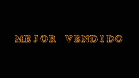 Mejor vendido fire text effect black background Stock Footage 136499794
