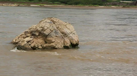 Mekong river Stock Footage 25595812