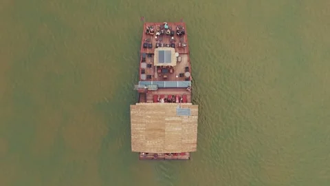 Mekong River in Laos (4) Stock-Footage 313740363