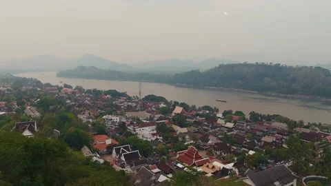 Mekong River in Laos (6) Stock-Footage 313740282