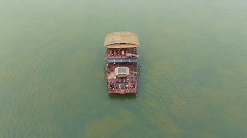 Mekong River in Laos (8) Stock-Footage 313740280