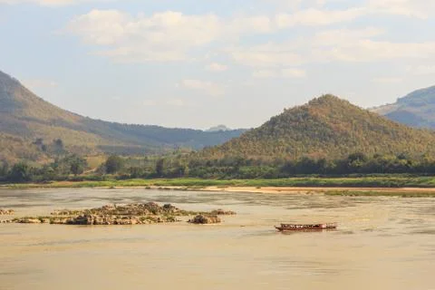 Mekong river Stock Photos
