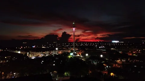 Melaka During Sunset Video stock 102694654