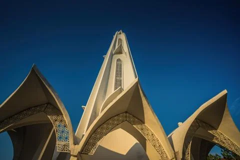 Melaka Straits Mosque Stock Photos