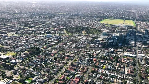 Melbourne aerial view, Australia Stock Footage 149656679