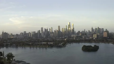 Melbourne - Albert Park 1 Stock Footage 150068317