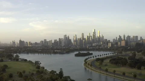 Melbourne - Albert Park 2 Stock Footage 150068694