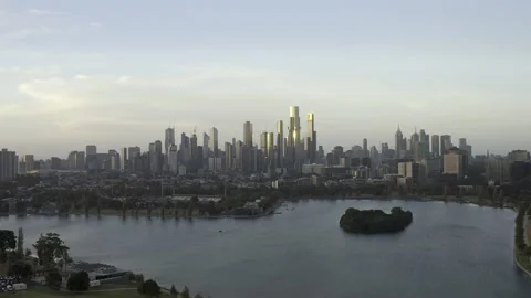 Melbourne - Albert Park 3 Stock Footage 150068704