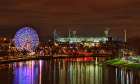 Melbourne Arena Stock Photos