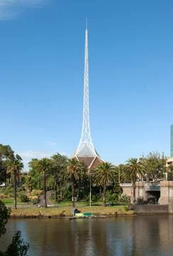 Melbourne Arts Centre Stock Photos