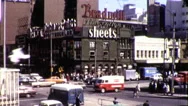 Melbourne Australia City Street Scene 1970S Vintage Film Retro Home Movie 9407 Stock Footage