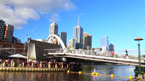 Melbourne in Australia Stock Footage 44825805