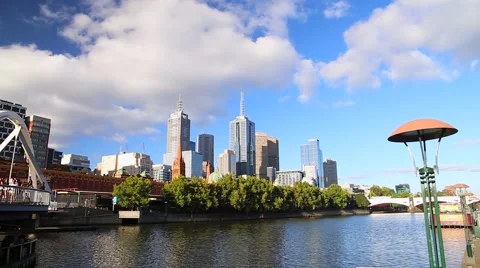 Melbourne in Australia Stock-Footage 44895397