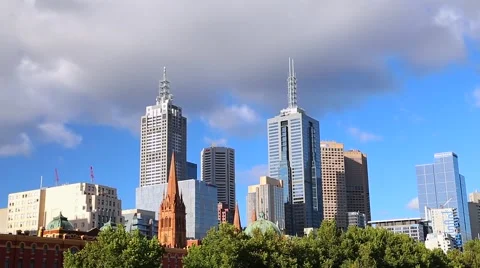 Melbourne in Australia Stock Footage 44899240