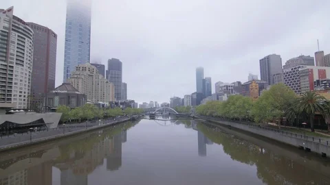Melbourne Australia - Timelapse 4K 스톡 동영상 74451053