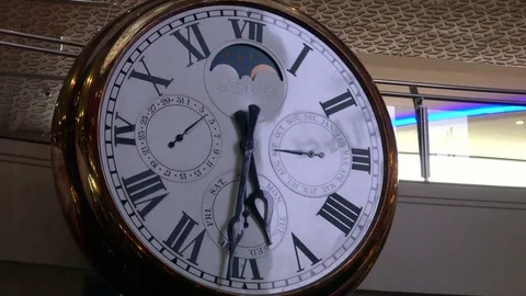 Melbourne Central, Clock Stock Footage 69740807