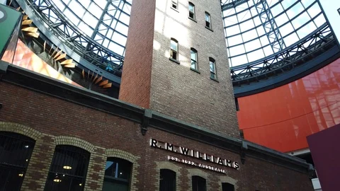 Melbourne Central shot tower Video stock 107252032