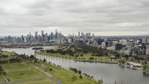 Melbourne City 04 Stock Footage 94802449