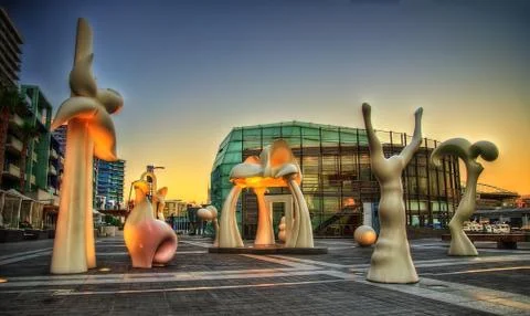Melbourne Docklands Stock Photos