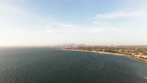 Melbourne Drone Shots 스톡 동영상 149812063