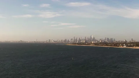 Melbourne Drone Shots 스톡 동영상 149812165