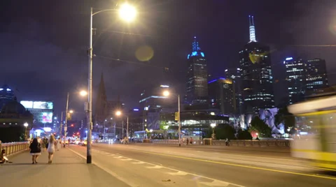 Melbourne federation square Stockbeeldmateriaal 36280206