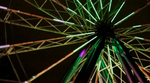 Melbourne Ferris wheel  Stockbeeldmateriaal 728770