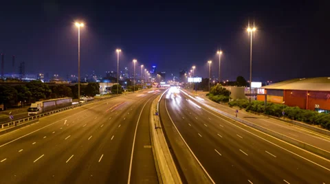 Melbourne Freeway Stock Footage 35145850
