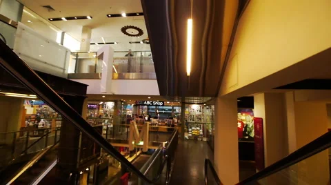 Melbourne GPO Escalator Video stock 1069766