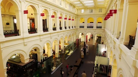 Melbourne GPO Internal 2nd Level Video stock 1069754
