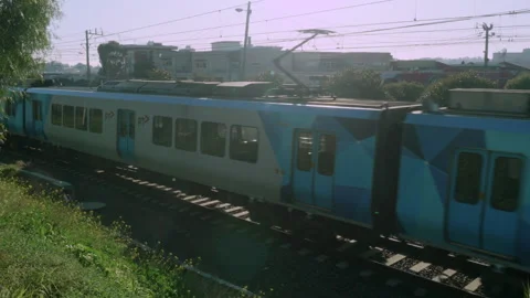 Melbourne Metro Train Stock Footage 247910220