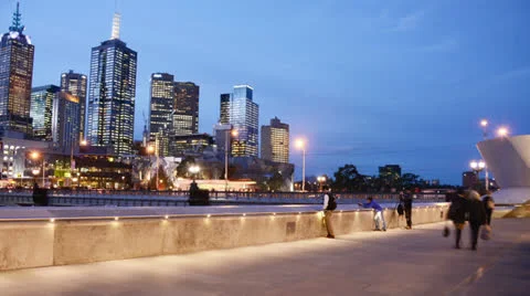 Melbourne out look Stock Footage 25827092