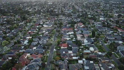 Melbourne real estate Video stock 80947036