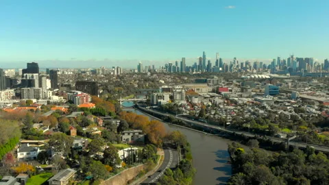 Melbourne scenic Stock Footage 154343733