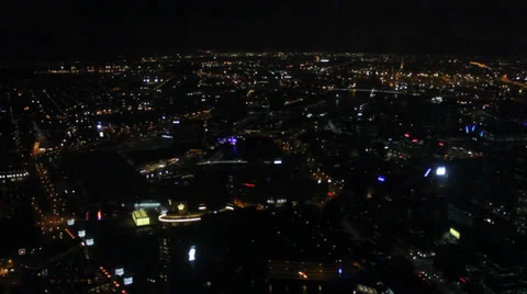 MELBOURNE SKYLINE Stock Footage 34013470
