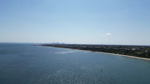 Melbourne Skyline Video stock 286764962