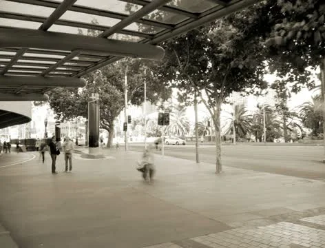 Melbourne streed, 4K Stockbeeldmateriaal 20447954