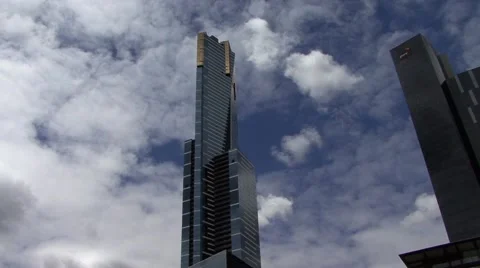 Melbourne tallest building Stock Footage 45200842