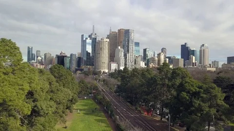 Melbourne, Victoria, Australia Stock Footage