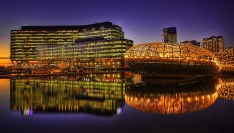 Melbourne Webb Bridge Stock Photos