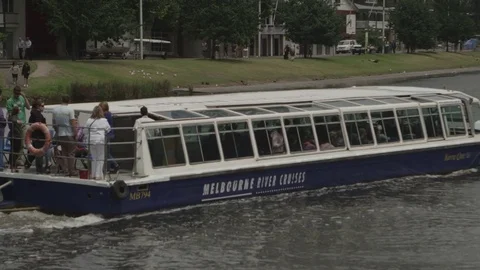 Melbourne Yarra River 4K Video stock 72091658
