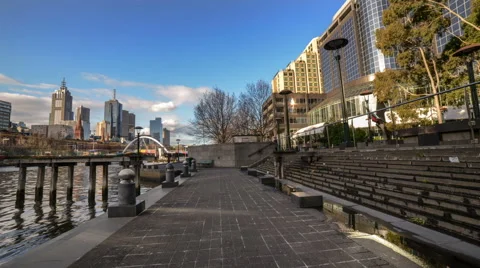 Melbourne Yarra River Stock Footage 51111654