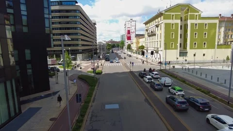 Via Melchiorre Gioia Stock Footage 313269688